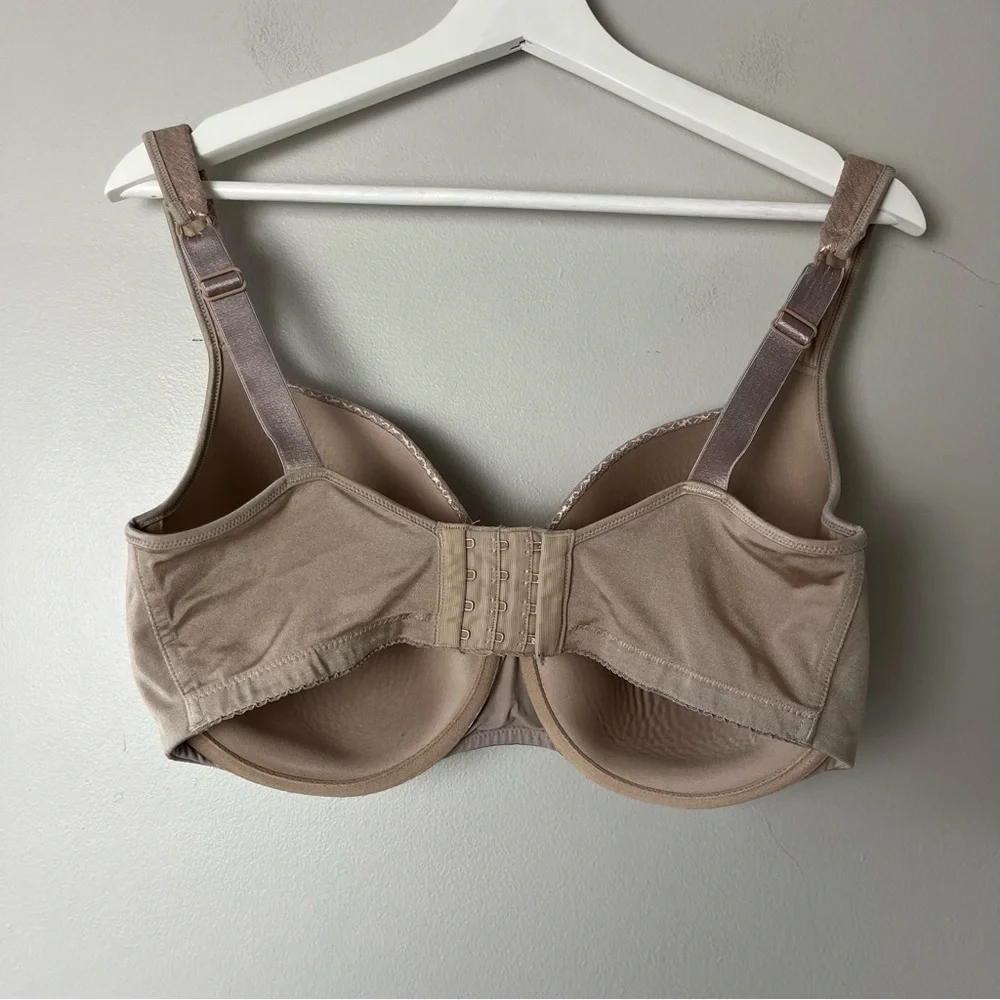 Playtex Secrets Shaping Balconette Nude Underwire Bra 38DDD‎